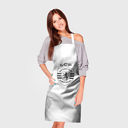 Фартук кулинарный Sporting white poly, цвет: 3D-принт — фото 2