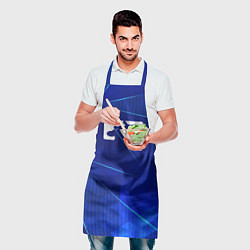 Фартук кулинарный Limp Bizkit blue poly, цвет: 3D-принт — фото 2