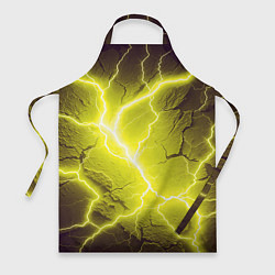 Фартук кулинарный Color yellow black, цвет: 3D-принт