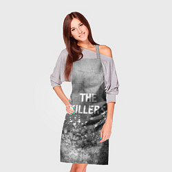 Фартук кулинарный The Killers - grey gradient посередине, цвет: 3D-принт — фото 2