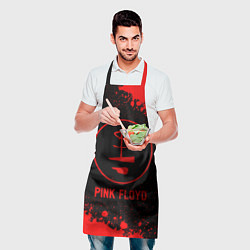 Фартук кулинарный Pink Floyd - red gradient, цвет: 3D-принт — фото 2