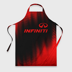 Фартук Infiniti - red gradient посередине