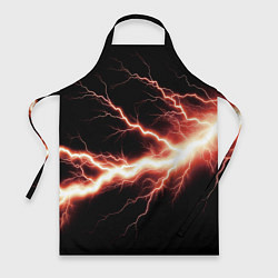 Фартук кулинарный Lightning red, цвет: 3D-принт