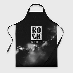 Фартук кулинарный Рок н ролл дым, цвет: 3D-принт