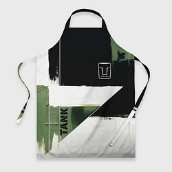 Фартук кулинарный Tank логотип машины, цвет: 3D-принт