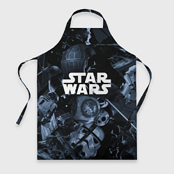 Фартук кулинарный Star wars персонажи из звездных войн, цвет: 3D-принт
