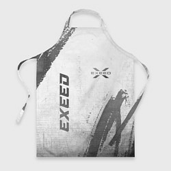 Фартук кулинарный Exeed - white gradient вертикально, цвет: 3D-принт