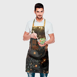 Фартук кулинарный ACDC в стиле нашивки, цвет: 3D-принт — фото 2