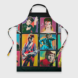 Фартук David Bowie vintage collage