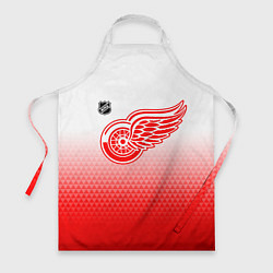 Фартук Детройт Ред Уингз - красно белый градиент