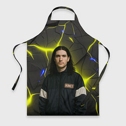 Фартук кулинарный Bones в спортивном стиле, цвет: 3D-принт