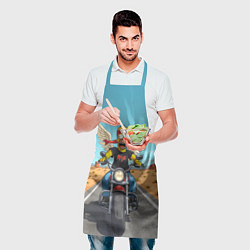 Фартук кулинарный Летящий в даль Гомер - Ария, цвет: 3D-принт — фото 2