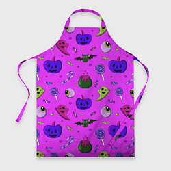 Фартук кулинарный Halloween pink, цвет: 3D-принт