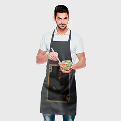 Фартук кулинарный Страд фон Зарович: валет пик, цвет: 3D-принт — фото 2