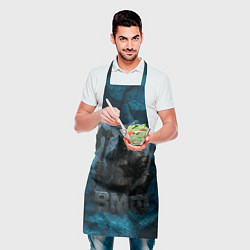 Фартук кулинарный Волк с флагом ВМФ, цвет: 3D-принт — фото 2