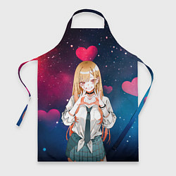 Фартук кулинарный Марин Китагава с любовью - Эта фарфоровая кукла вл, цвет: 3D-принт