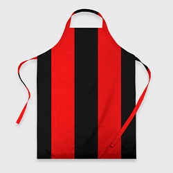 Фартук кулинарный Color red and black, цвет: 3D-принт