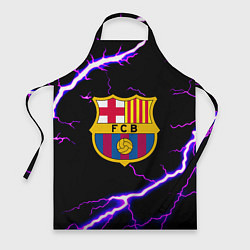 Фартук кулинарный Barcelona neon storm, цвет: 3D-принт