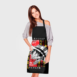 Фартук кулинарный Ван Пис Луффи, цвет: 3D-принт — фото 2