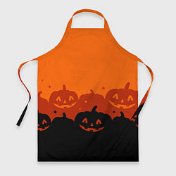 Фартук Хэллоуин счастливые тыквы