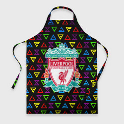 Фартук кулинарный Liverpool pattern neon, цвет: 3D-принт