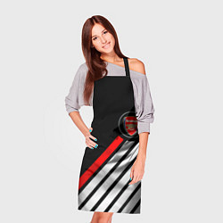 Фартук кулинарный Арсенал геометрия полосы, цвет: 3D-принт — фото 2