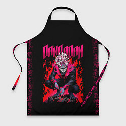 Фартук кулинарный Дандадан, Окарун, цвет: 3D-принт