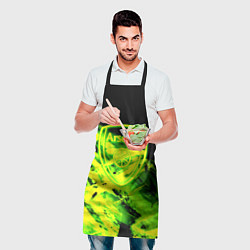 Фартук кулинарный Арсенал кислотные краски, цвет: 3D-принт — фото 2