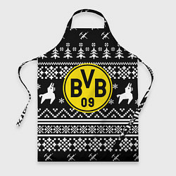 Фартук кулинарный Borussia x fortnite pattern, цвет: 3D-принт