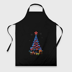 Фартук кулинарный New year, цвет: 3D-принт