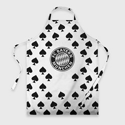 Фартук кулинарный Bayern Mnchen пики, цвет: 3D-принт