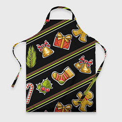 Фартук кулинарный Рождественский дух, цвет: 3D-принт