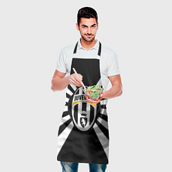 Фартук кулинарный Ювентус линии, цвет: 3D-принт — фото 2