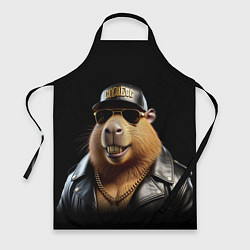 Фартук Капибара в бейсболке