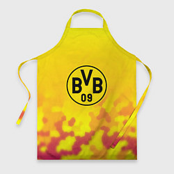 Фартук Borussia камуфляж желтый текстура