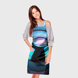 Фартук кулинарный Галактический шар, цвет: 3D-принт — фото 2