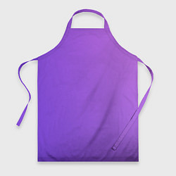 Фартук кулинарный The color is purple, цвет: 3D-принт