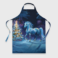 Фартук Сияющая новогодняя лошадка