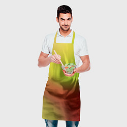 Фартук кулинарный Color multicolored gradient, цвет: 3D-принт — фото 2