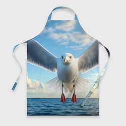 Фартук Чайка над волной