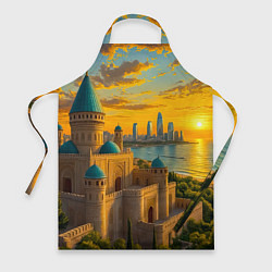 Фартук Баку сплетение эпох на закате