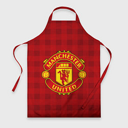 Фартук кулинарный Manchester United, цвет: 3D-принт