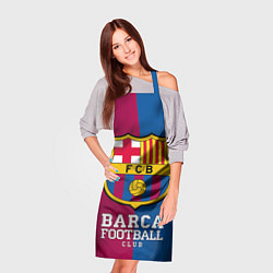 Фартук кулинарный Barca Football, цвет: 3D-принт — фото 2