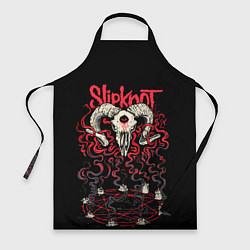 Фартук кулинарный Slipknot, цвет: 3D-принт