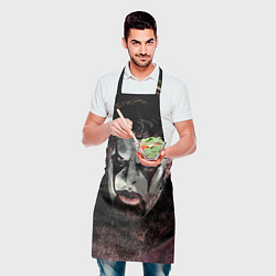 Фартук кулинарный Slipknot Face, цвет: 3D-принт — фото 2