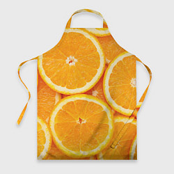 Фартук кулинарный Апельсин, цвет: 3D-принт