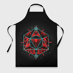 Фартук кулинарный Sinister Souls: Symbol, цвет: 3D-принт