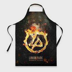 Фартук кулинарный Linkin Park: Burning the skies, цвет: 3D-принт