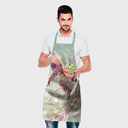 Фартук кулинарный Сноуборд, цвет: 3D-принт — фото 2