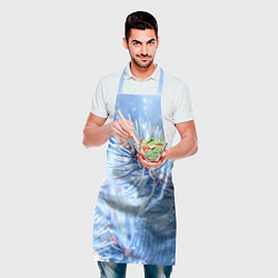 Фартук кулинарный Снежные иголки, цвет: 3D-принт — фото 2